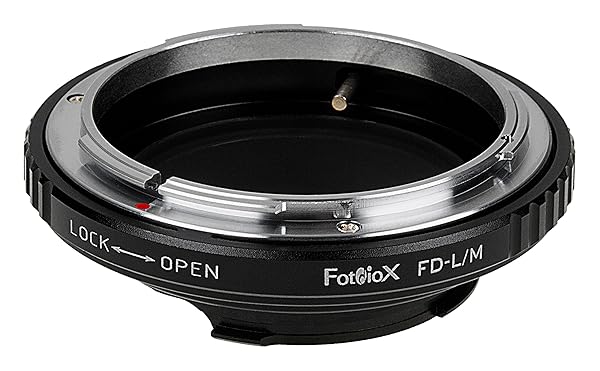 Fotodiox Lens Mount Adapter: Canon FD/FL 35mm to Leica M Rangefinder Compatibility