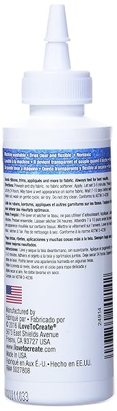 Aleene's Aleene's 24914 Permanent Fabric Glue 4oz - Strong, Fast-Drying Adhesive for All Fabric Projects - View 3 of 3