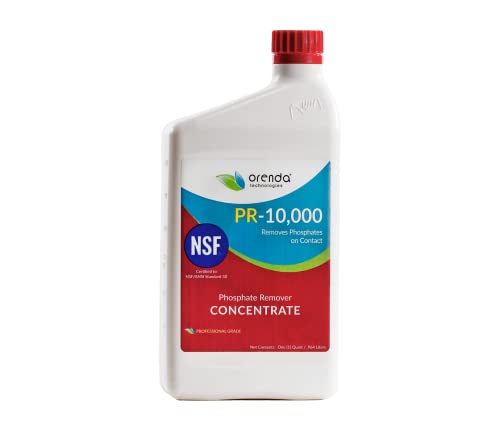 Orenda Technologies Orenda PR-10000-QT Phosphate Remover Concentrate - 1 Quart for Effective Pool Water Treatment