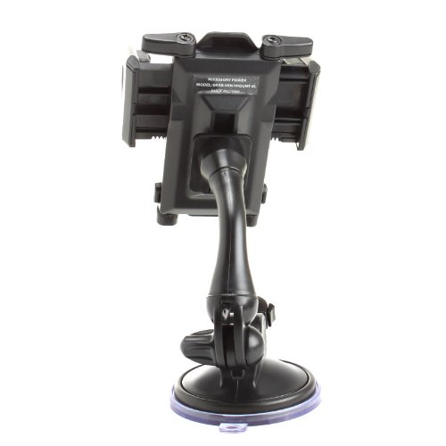 USA Gear USA Gear Auto Windshield Mount: Adjustable Phone Holder for iPhone, Galaxy, LG & More - Strong Suction Clamp - View 8 of 9