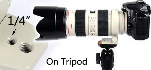 DSLRKIT DSLRKIT Tripod Mount Ring B (W) for Canon 70-200mm & 100-400mm Lenses - Enhance Stability & Performance - View 4 of 9