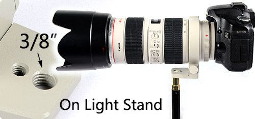 DSLRKIT DSLRKIT Tripod Mount Ring B (W) for Canon 70-200mm & 100-400mm Lenses - Enhance Stability & Performance - View 5 of 9