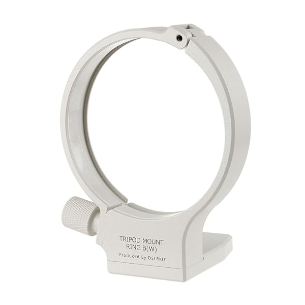DSLRKIT DSLRKIT Tripod Mount Ring B (W) for Canon 70-200mm & 100-400mm Lenses - Enhance Stability & Performance - View 2 of 9