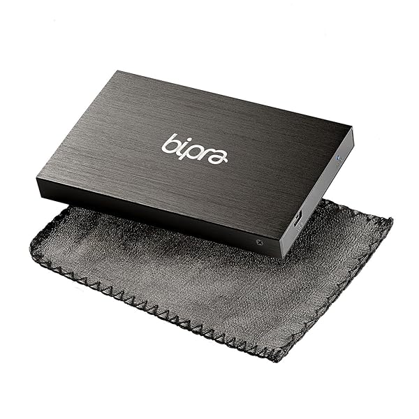BIPRA Buy BIPRA 160GB Portable External Hard Drive - USB 2.0, 2.5 Inch, Black - Fast & Reliable Storage Solution - View 6 of 7
