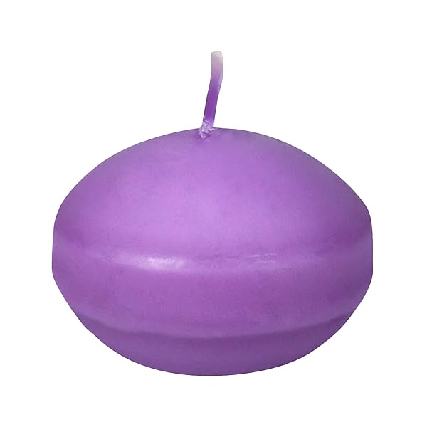 Zest Candle Zest Candle 24 Piece Purple Floating Candles 1.75 Inch Perfect for Parties and Events