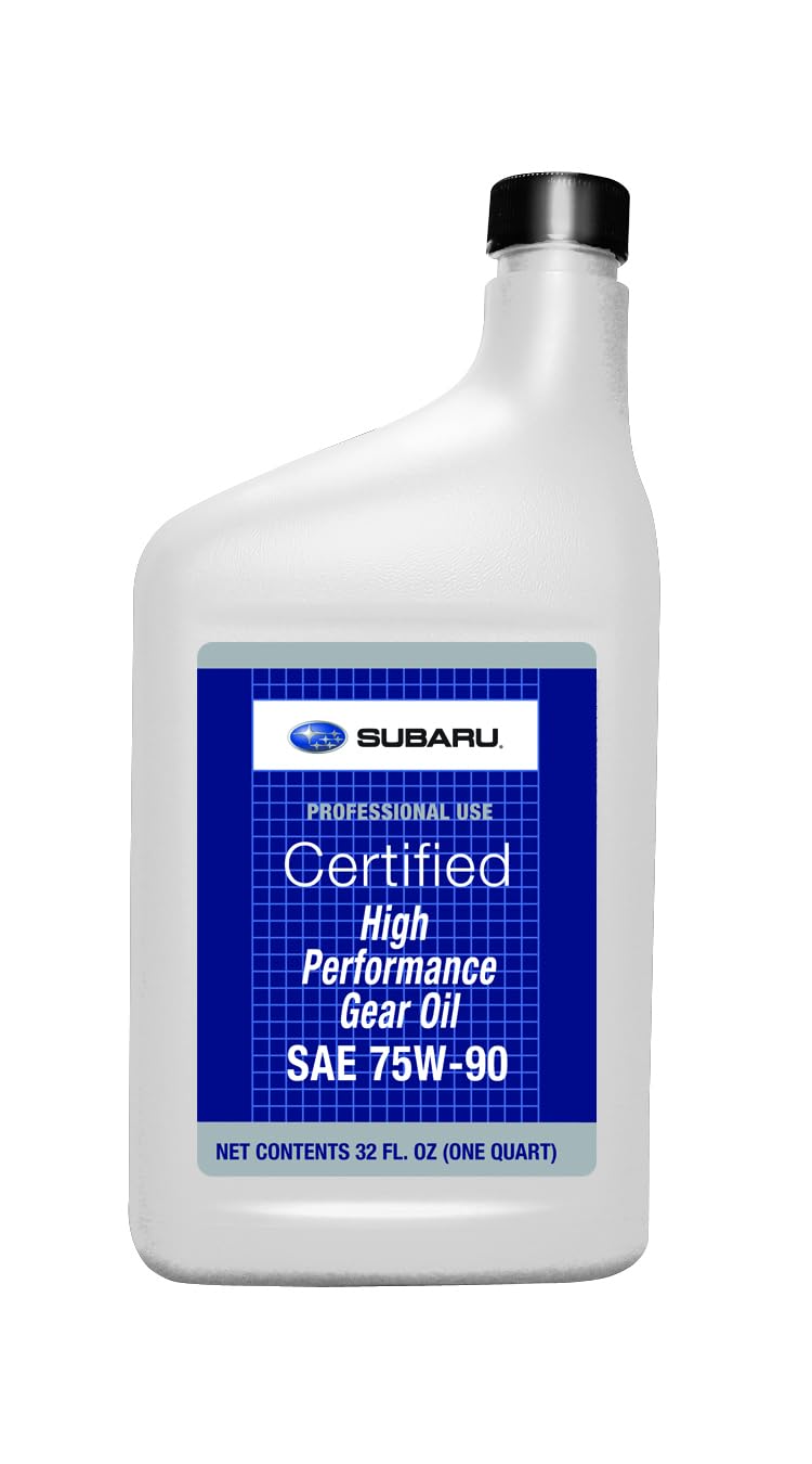Genuine Subaru SOA427V1700 Gear Oil 1 Quart High Performance Lubricant for Smooth Gear Operation
