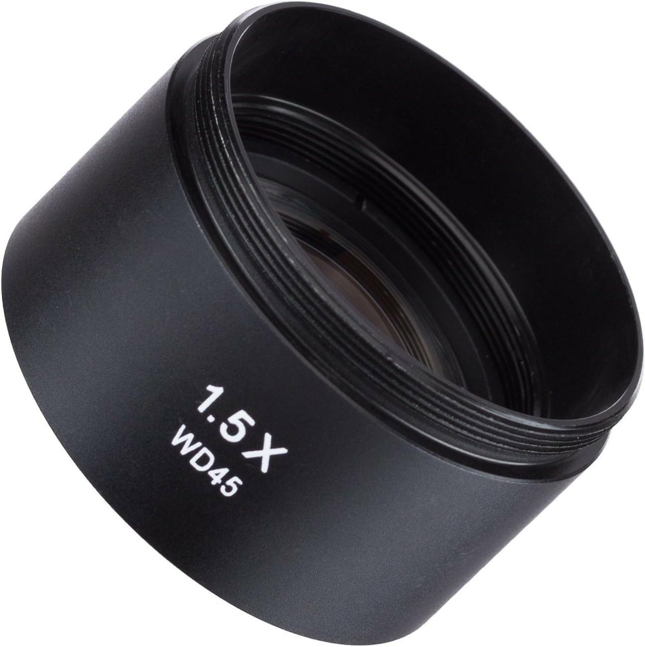 AmScope AmScope SM15 1.5X Barlow Lens for SM and SW Stereo Microscopes 48mm High Quality Optical Accessory