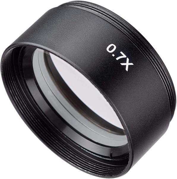 AmScope AmScope SM07 0.7X Barlow Lens for SM Stereo Microscopes - Enhance Your Viewing Experience - View 3 of 5