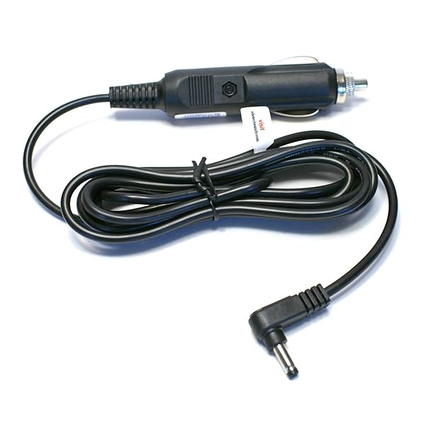EDOTech EDO Tech 6.5 Ft DC Car Charger for Sylvania, Naviskauto, Pumpkin DVD Players & More - View 2 of 6