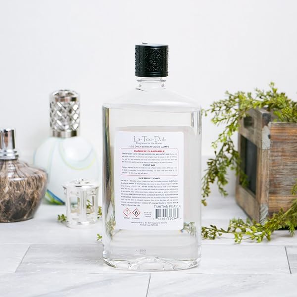 La-Tee-Da La-Tee-Da Effusion and Fragrance Lamp Oil Refills 32 oz Tahitian Pearls for Long Lasting Aroma - View 3 of 3