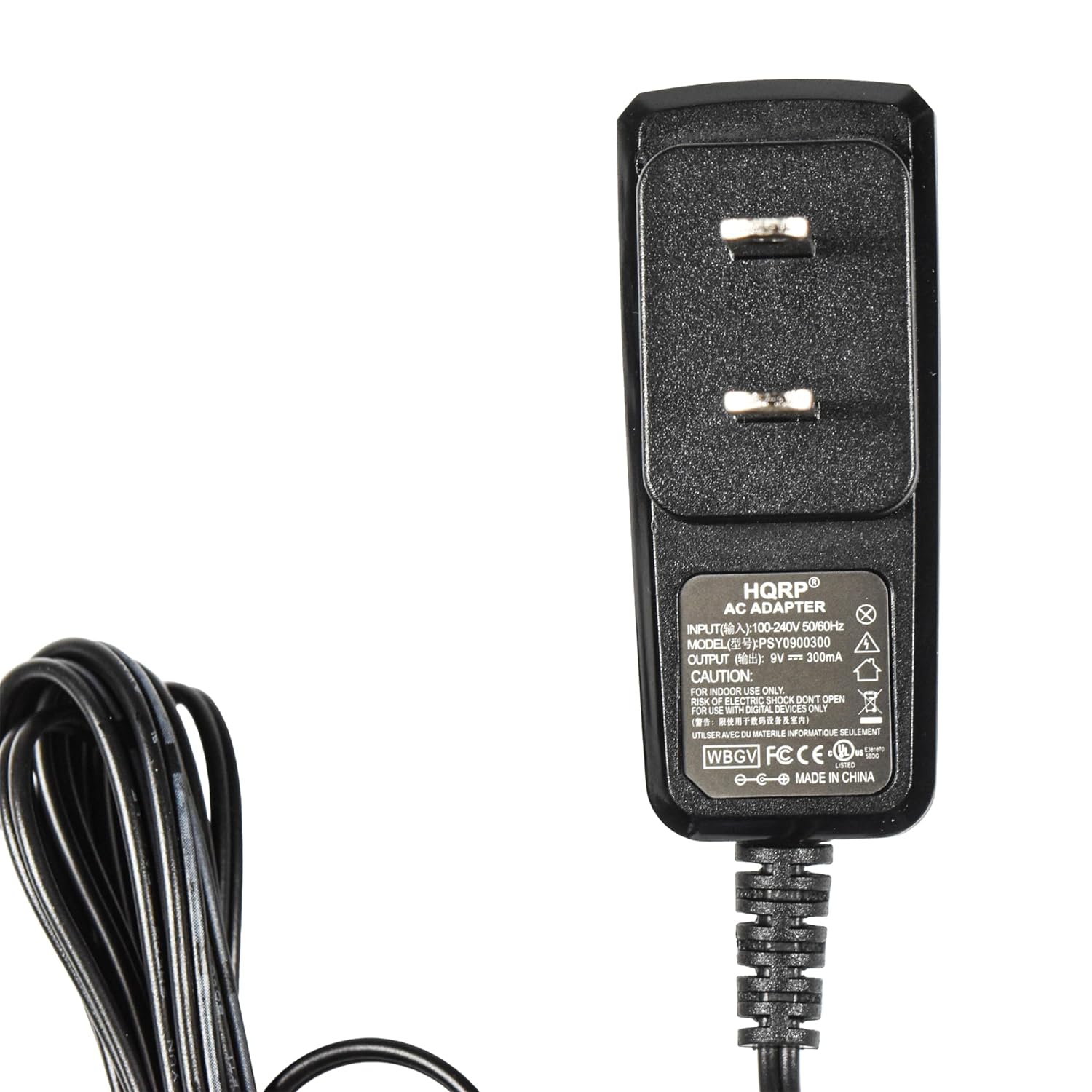 HQRP HQRP 9V 300mA AC Adapter for Vtech MobiGo InnoTab VSmile Learning Systems Power Cord - View 3 of 7