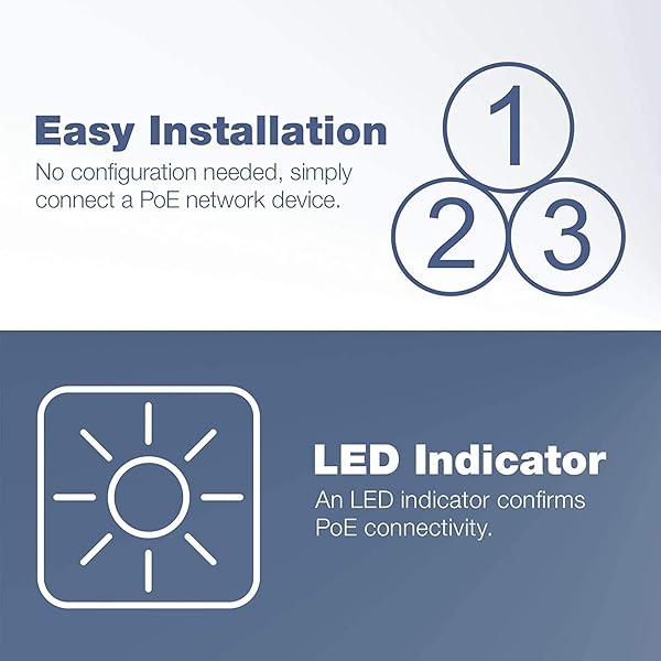 TRENDnet TRENDnet TPE-113GI Gigabit PoE Injector: 15.4W, Full Duplex, 328ft Range for Network Devices - View 5 of 10