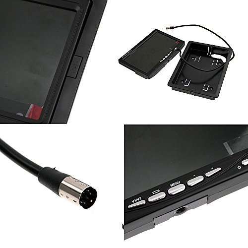 B+W BW 7-Inch High-Res 800x480 TFT Car Rear View Monitor with Rotating Screen & Dual AV Inputs - View 5 of 10