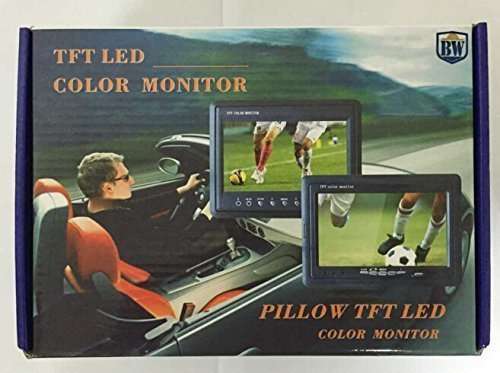 B+W BW 7-Inch High-Res 800x480 TFT Car Rear View Monitor with Rotating Screen & Dual AV Inputs - View 10 of 10