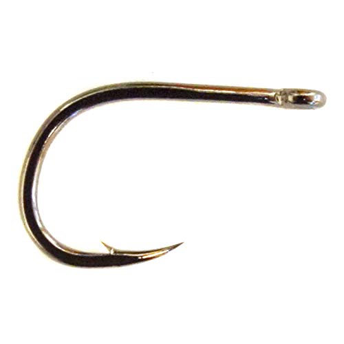Gamakatsu Buy Gamakatsu C14S Glo Bug 2X Strong Fly Hooks - Pack of 25 (Black, Size 12) for Ultimate Fishing Performance