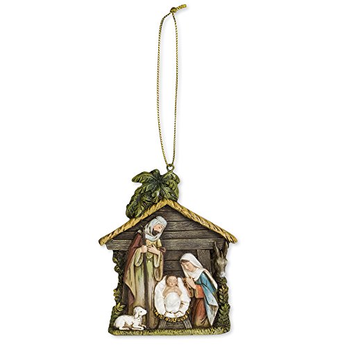 Joseph's Studio Joseph's Studio 4-Inch Holy Family Ornament - Perfect Christmas Decor & Gift