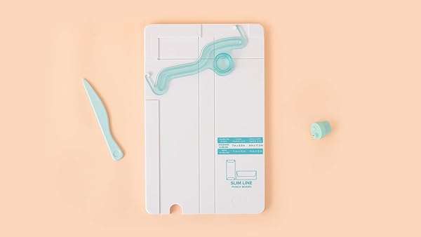 We R Memory Keepers Shop We R Memory Keepers Slimline Card Punch Board & Craft Supplies for Perfect Paper Punching & Scoring - View 6 of 10