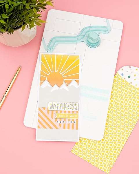 We R Memory Keepers Shop We R Memory Keepers Slimline Card Punch Board & Craft Supplies for Perfect Paper Punching & Scoring - View 8 of 10