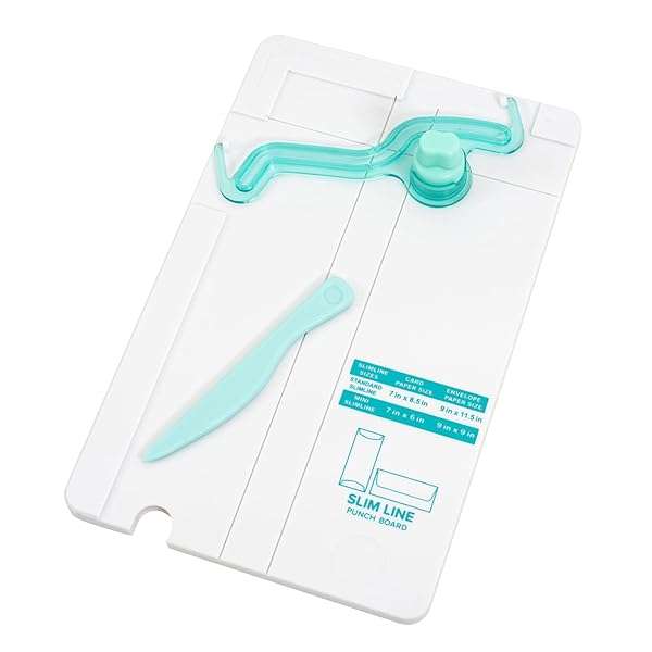 We R Memory Keepers Shop We R Memory Keepers Slimline Card Punch Board & Craft Supplies for Perfect Paper Punching & Scoring - View 3 of 10