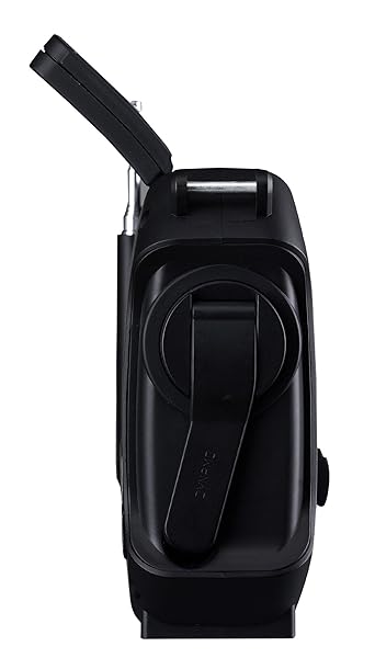 Kaito Buy Kaito KA500IP-BLK Voyager Solar/Dynamo Weather Radio & Phone Charger - AM/FM/SW/NOAA Alerts - View 3 of 5