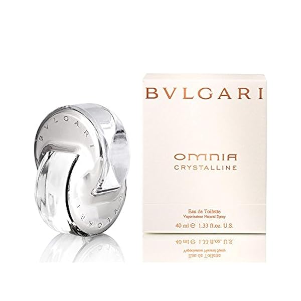 BVLGARI Bvlgari Omnia Crystalline Eau De Toilette Spray for Women - 1.33 oz Silver Fragrance