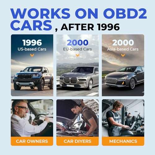 Autel Autel AL319 OBD2 Scanner: Enhanced Engine Code Reader & Live Data for All OBDII Vehicles (1996+) - 2024 Upgrade - View 8 of 9