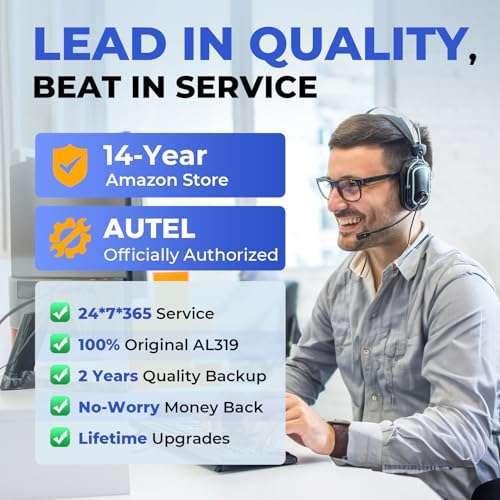 Autel Autel AL319 OBD2 Scanner: Enhanced Engine Code Reader & Live Data for All OBDII Vehicles (1996+) - 2024 Upgrade - View 9 of 9