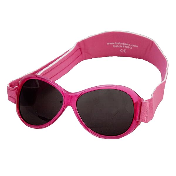 Banz Shop Baby Banz Sunglasses for Girls - Stylish Black & Pink Options in Small Size