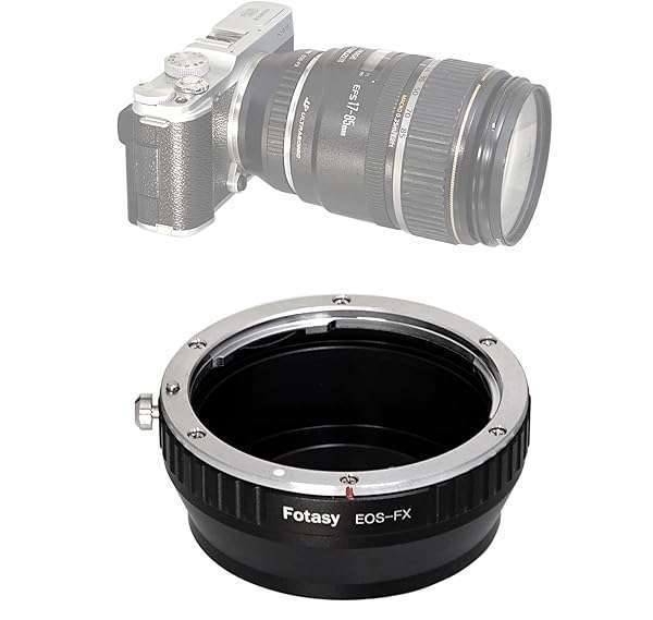 Fotasy Fotasy EF to Fuji X Mount Adapter: Compatible with X-Pro, X-T Series & More - View 2 of 8