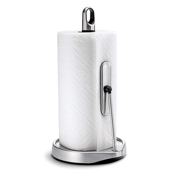 simplehuman Simplehuman Tension Arm Paper Towel Holder - Brushed Stainless Steel for Easy Access - View 2 of 4