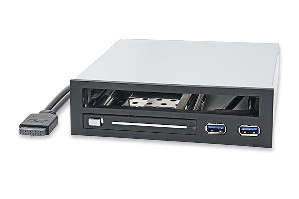 Syba "Syba 5.25" Bay Adapter & 2.5" Trayless Rack for HDD/SSD - USB Hub SY-MRA55005"