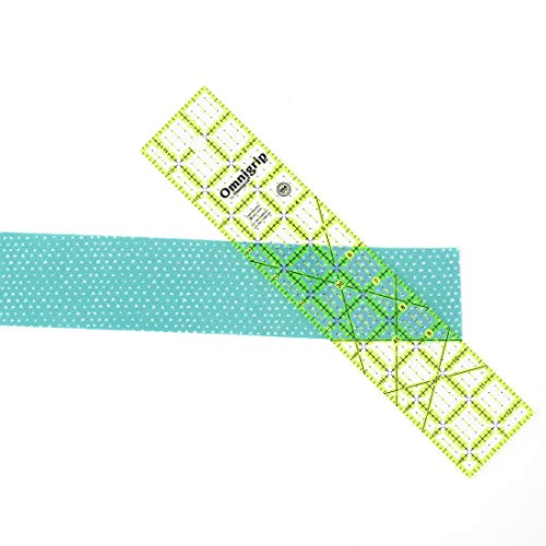 Omnigrid "Omnigrid Omnigrip 2x12.5" Quilting Ruler - Clear Precision Tool for Seamless Sewing" - View 3 of 4