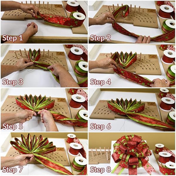 Pro Bow The Hand Pro Bow Hand Bow Maker: Custom Ribbon Bows for Weddings, DIY Projects & Events - Easy & Patented Design - View 3 of 10