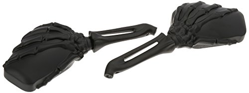 Kuryakyn Shop Kuryakyn 1758 Skeleton Hand Motorcycle Mirrors - Black Stems & Heads, Perfect Handlebar Accessory! - View 3 of 9