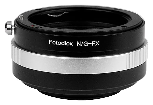 Fotodiox Lens Mount Adapter for Nikon F G-Type Lenses on Fuji X-Mount Cameras