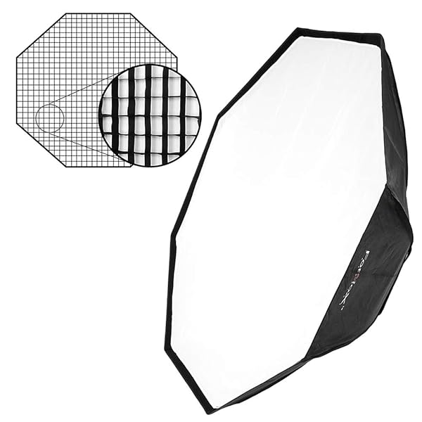 Fotodiox "Fotodiox Pro 60" Octagon Softbox with Grid & Speedring for Multiblitz Strobe - Perfect Studio Lighting Solution" - View 2 of 8