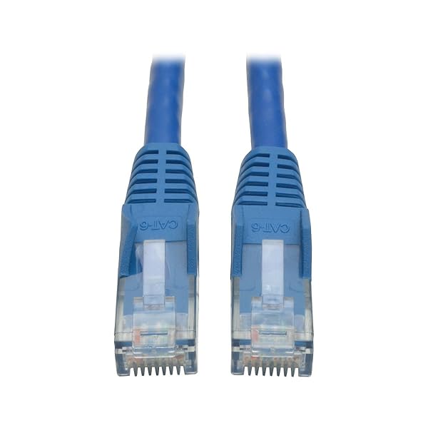 Tripp Lite 15-ft Cat6 Gigabit Snagless Patch Cable (RJ45 M/M) - Blue | High-Speed Networking Solution