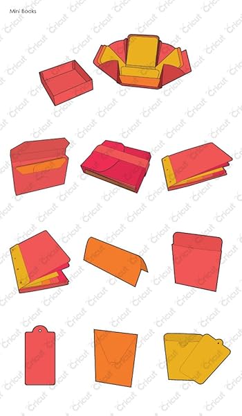 Cricut Unlock Creativity with Cricut 2001796 Mini Books Projects Cartridge: Easy DIY Ideas - View 3 of 10