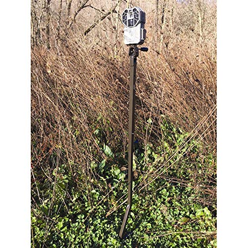 HME HME Trail Camera Holder Ground Mount with 360-degree Rotational Camera Head Durable Weather-Resistant Housing Easy Installation & Versatile Compatibility - View 3 of 4