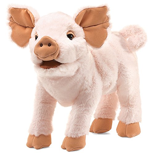 Folkmanis Folkmanis Piglet Hand Puppet Pink Perfect for Kids and Storytelling 1 EA