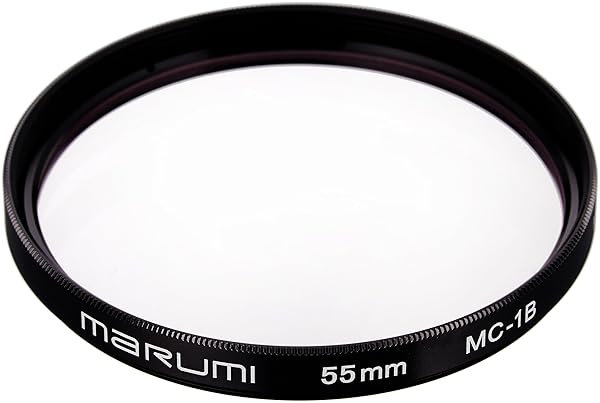 MARUMI 55mm MC-1B Skylight Lens Filter: Color Correction & Protection for Your Camera
