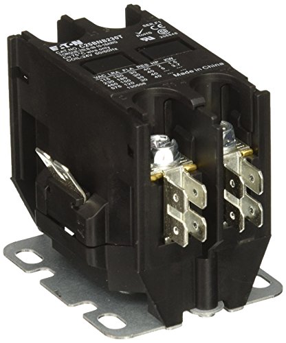 Eaton Eaton C25BNB230T Contactor: 30A Inductive, 2HP at 115V, 5HP at 230V, 24VAC Coil - Compact & Reliable Solution - View 2 of 2