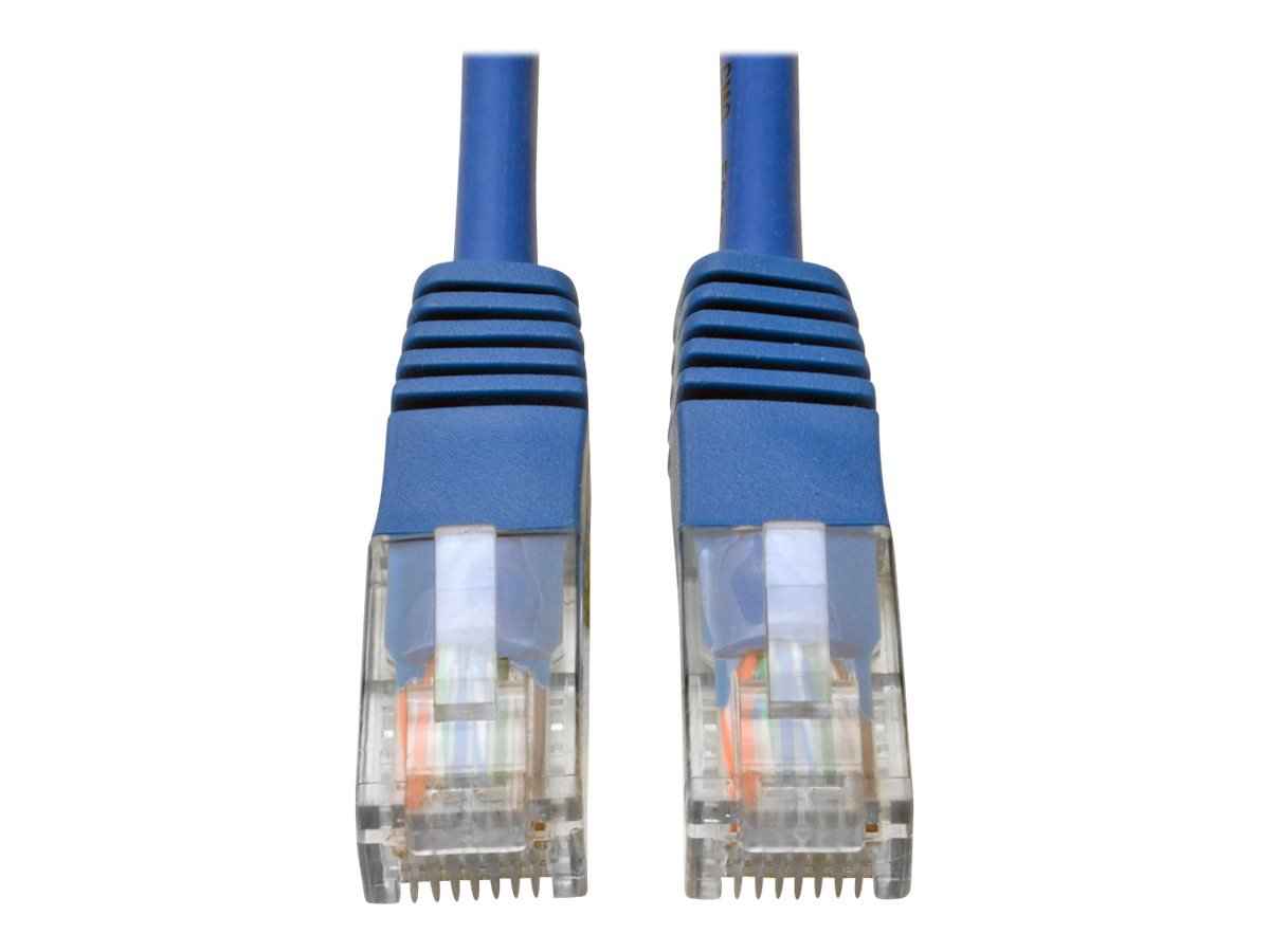 Tripp Lite Cat5e 350MHz 30-ft Molded Patch Cable (RJ45 M/M) - Blue | High-Speed Networking Solution