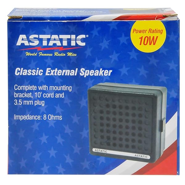Astatic Buy Astatic 302-VS2 10W/8? Presidential External CB Speaker - High-Quality Sound & Performance - View 5 of 5