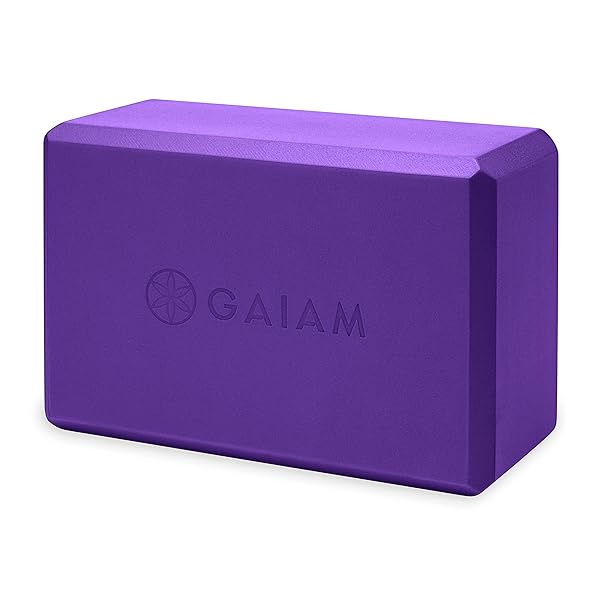 Gaiam Gaiam Yoga Block: Non-Slip, Latex-Free Foam for Stability & Deep Stretches in Yoga, Pilates & Meditation