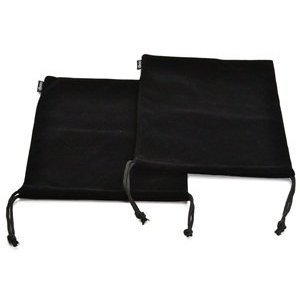 Cosmos Cosmos 5 Pcs Portable Headphone Carrying Bag - Soft Drawstring Case for Over-Ear & Gaming Headsets (Black) - View 6 of 7