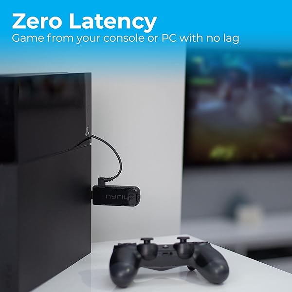 Nyrius Nyrius Aries Pro Wireless HDMI Transmitter & Receiver: Stream 1080p HD Video to HDTV/Projector from Laptop, PS4, Netflix & More - View 6 of 10