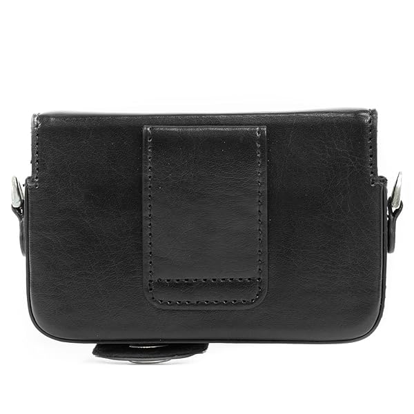 MegaGear Buy MegaGear Black Leather Camera Case for Canon, Panasonic, Nikon & Sony - Perfect Protection for Your Gear! - View 7 of 9