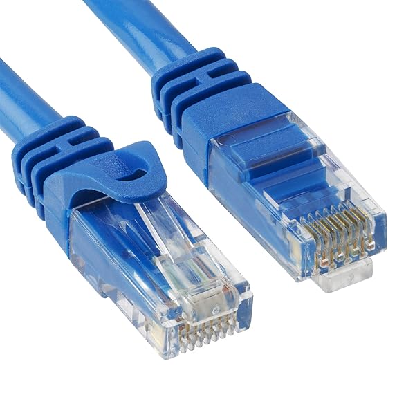 Cmple 75ft Cat 6 Ethernet Cable - 10 Gbps High Speed Network Cable with Gold Plated RJ45 Connectors