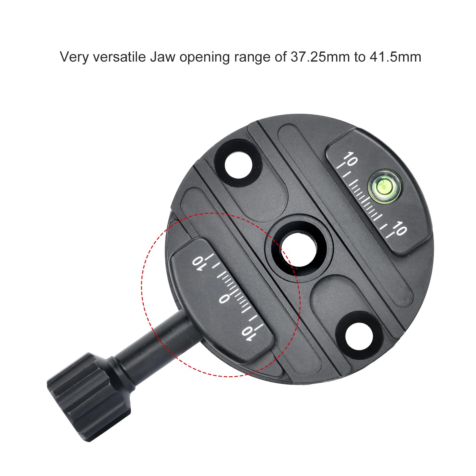 SUNWAYFOTO DDY-64iL Long Handle Disc Clamp Arca RRS Compatible 64mm for Photography Equipment - View 5 of 9